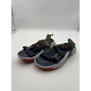 Nike Oneonta Sandals Rough Green Wolf Grey And Red Men’s Size 13 DJ6604-300